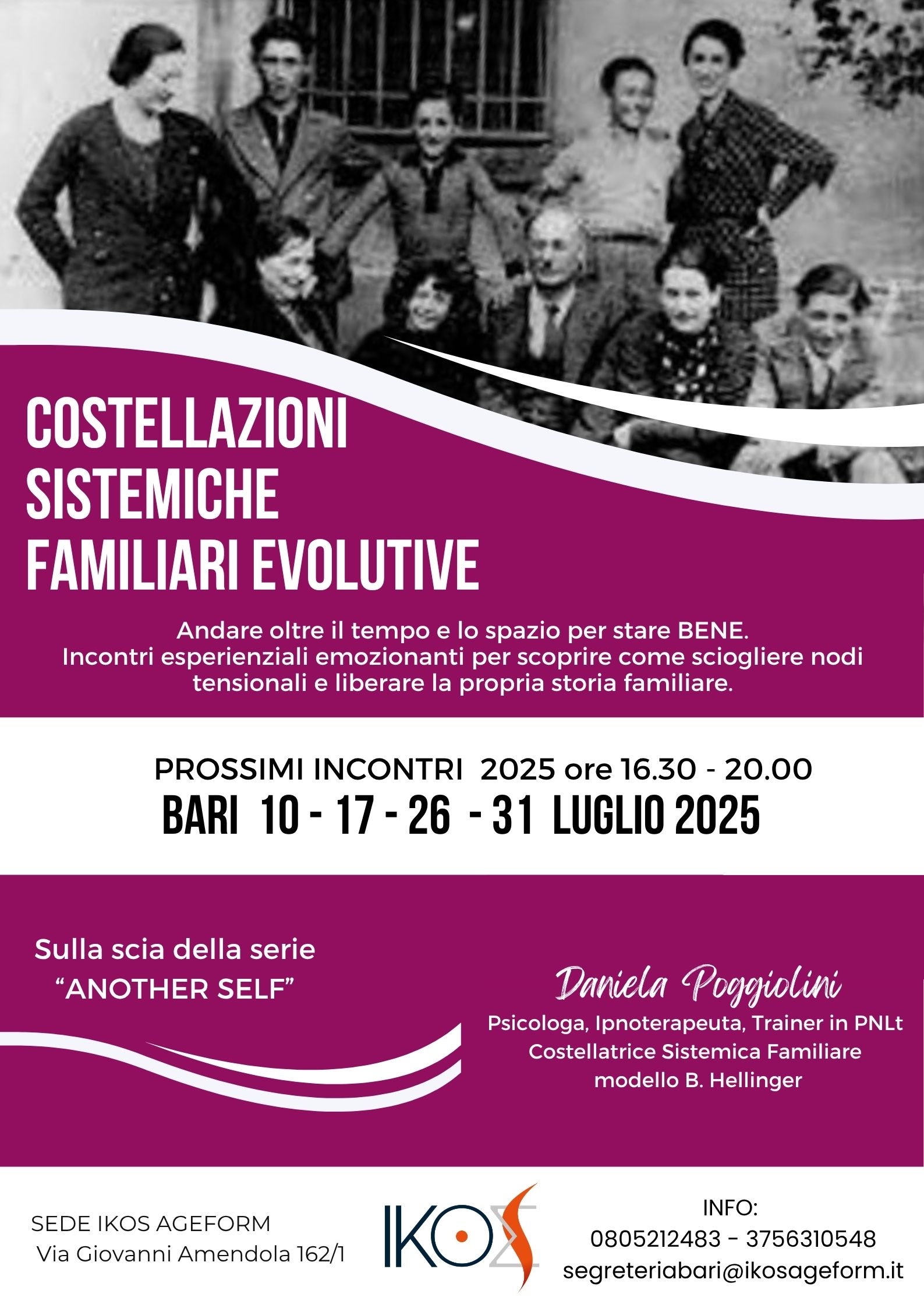 Incontro di Costellazioni Sistemiche Familiari Evolutive 