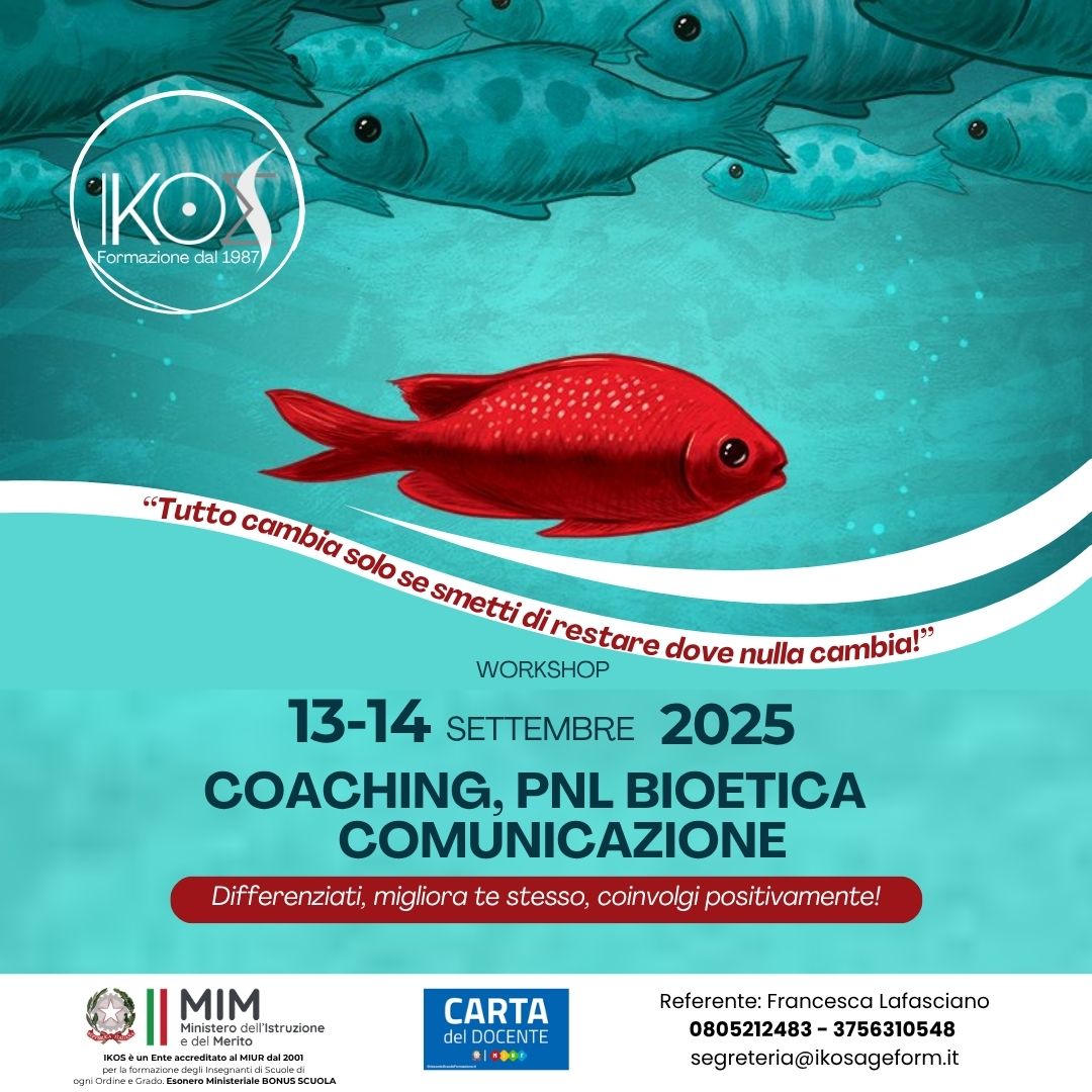 COACHING, PNL BioEtica & Comunicazione 13-14 Settembre 2025