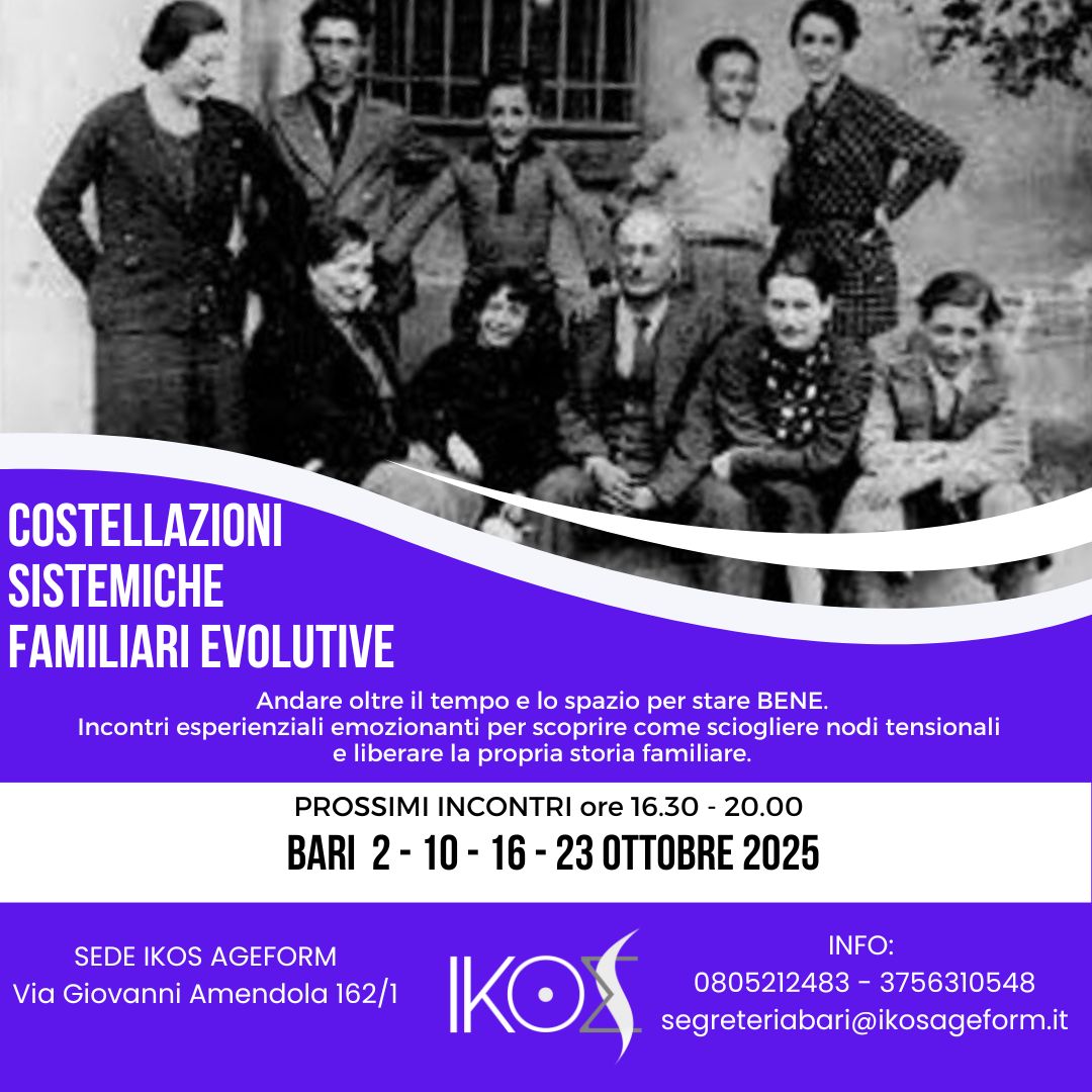 COSTELLAZIONI SISTEMICHE FAMILIARI EVOLUTIVE 